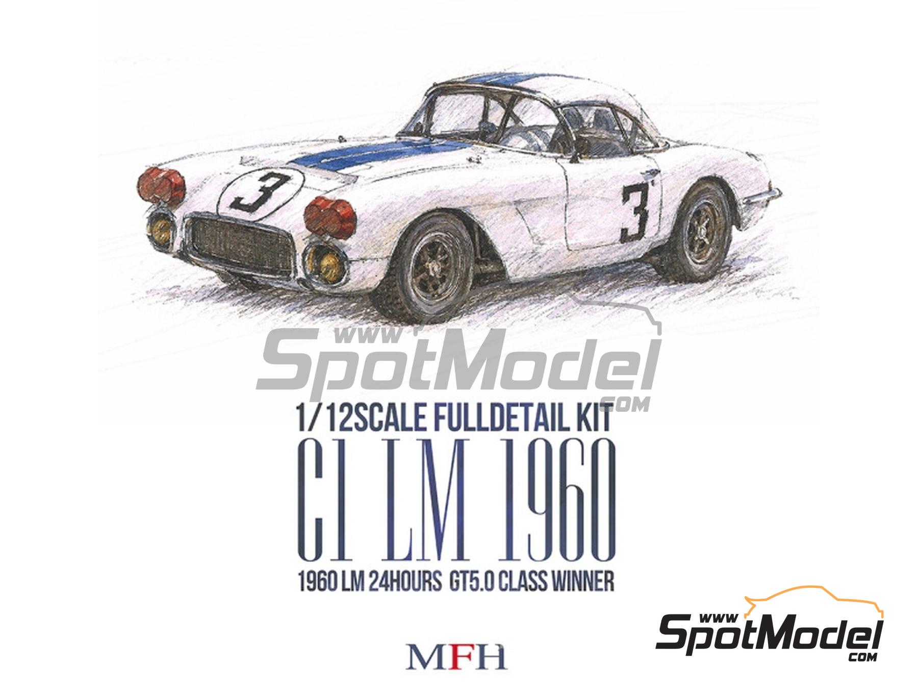 Model Factory Hiro K869: Car scale model kit 1/12 scale
